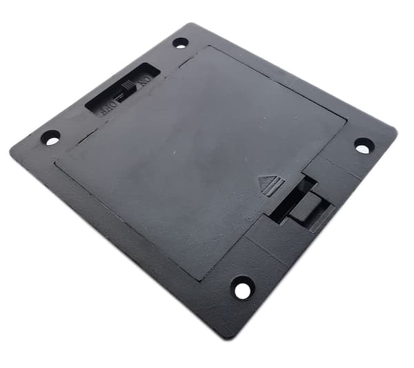 3 AA batteriholder til beholder med afbryder