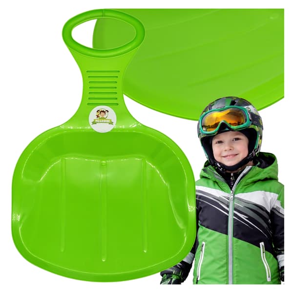 Sne-RUTSCHEBÅND APPLE XL KULE solid 51 cm GRØN