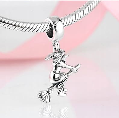 Berlocker till Pandora Witch Silver 925 MODA TRUSKY
