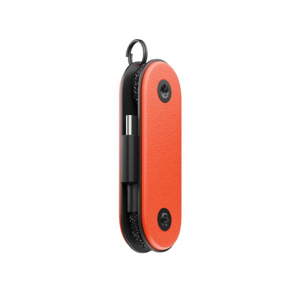 Native Union Pocket-kabel - USB-C - USB-C-kabel, 17 cm (oxyfire)