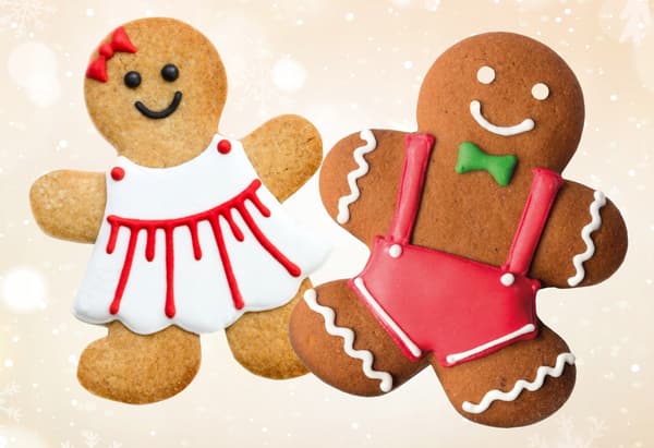 Pepparkaka familj julkuddset