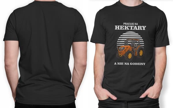 T-shirt för bonde traktor present storlek L