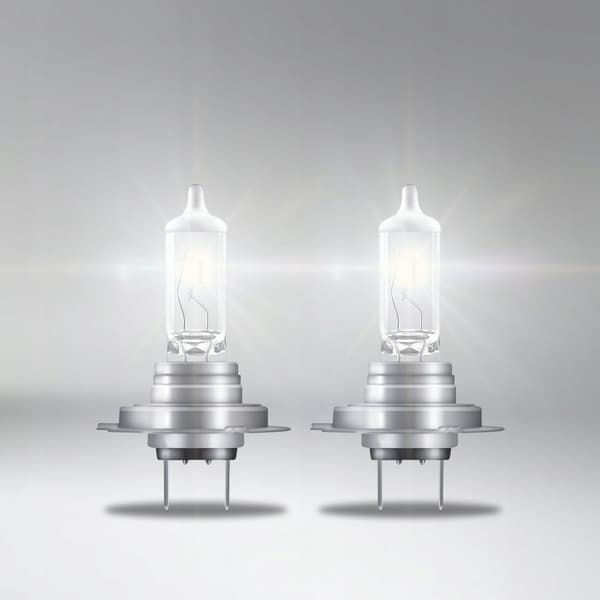 Osram H7 Natbryder Sølv + 100% Duo Box