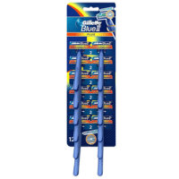 Gillette Blue II Plus engangsbarberblade 12 stk.