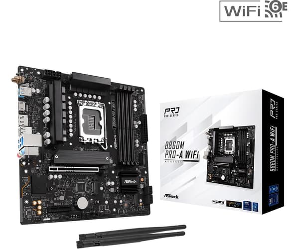 ASRock B860M Pro-A WiFi moderkort