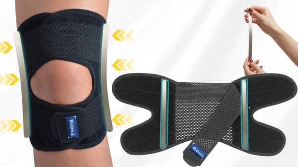 FIT4MED elastisk knæstøtte venstre XL
