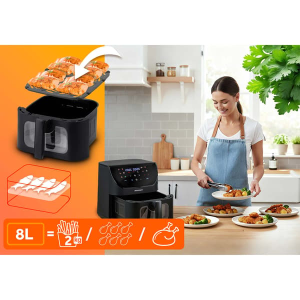 Airfryer Berdsen BD-660 sort