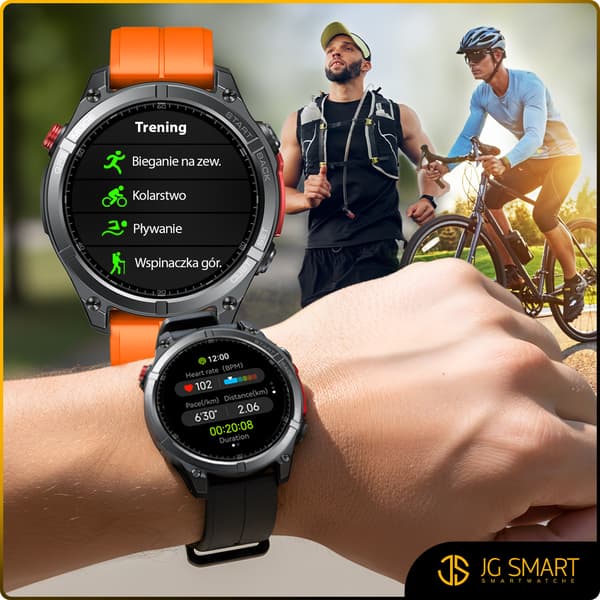 SMARTWATCH VERTIX - CZARNY