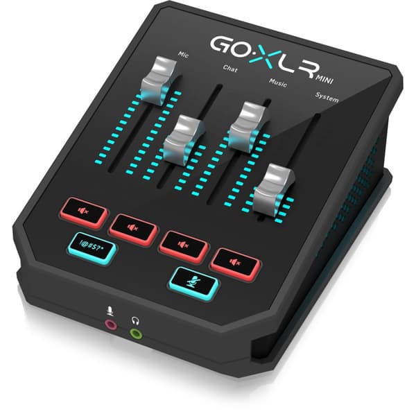 TC Helicon Go XLR Mini Mixer og Audio Interface til Streamere