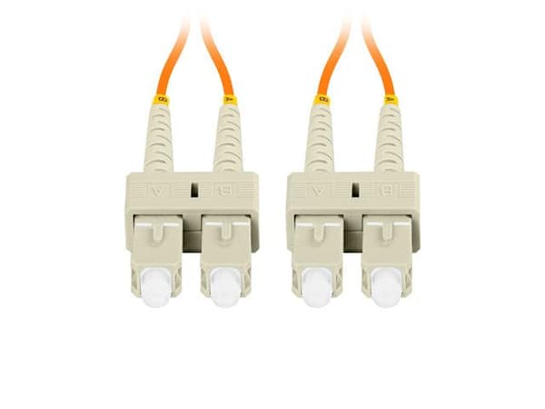 Lanberg MM SC/UPC-SC/UPC duplex fiberoptisk patchkabel 3,0 mm OM2 50/125 lszh 5m orange