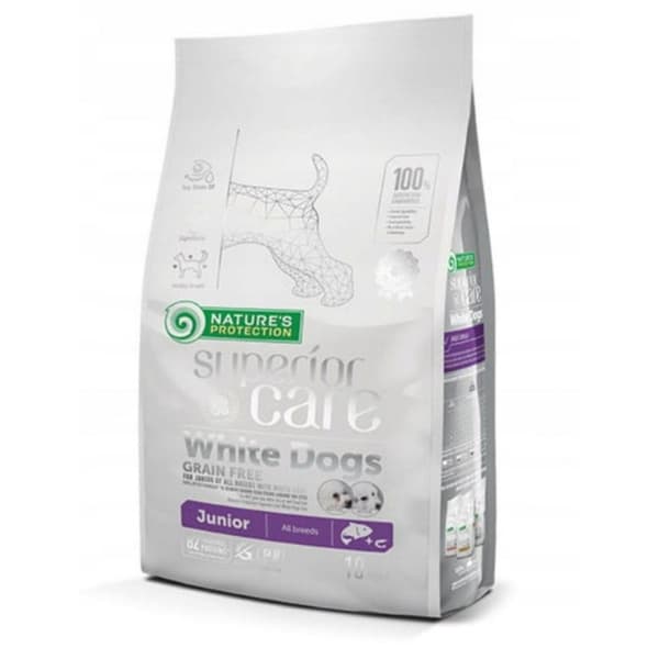 Nature's Protection GF Junior Laks Tørfoder til Hunde 10 kg