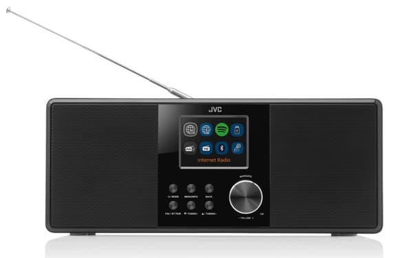 JVC RA-E981B Internetradio, DAB, FM, Bluetooth, 10W
