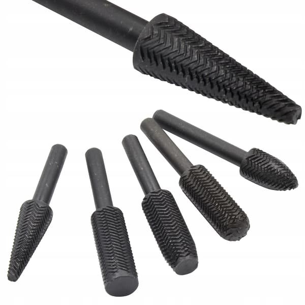 FRÄSAR FÖR TRÄ, MATERIAL, SKAFT, FRÄSAR x5