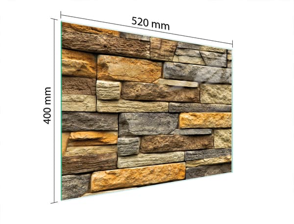 GLASSKÆREBRÆT 52x40 MURSTEN