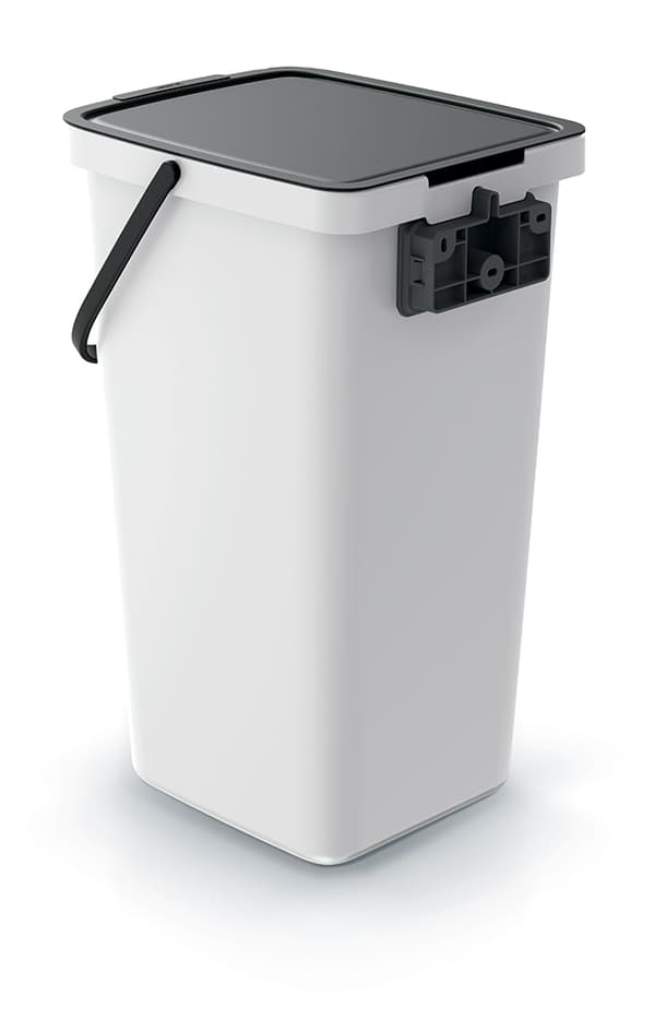 SYSTEMA Q COLLECT 20L Affaldsbeholder | Lysegul