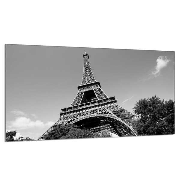 Lasinen suojalevy liedelle 90x52 Paris