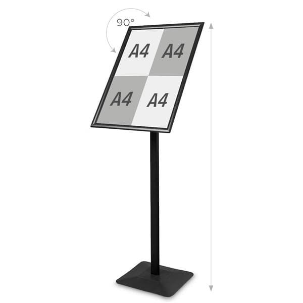 Premium Menytavla Svart - A2