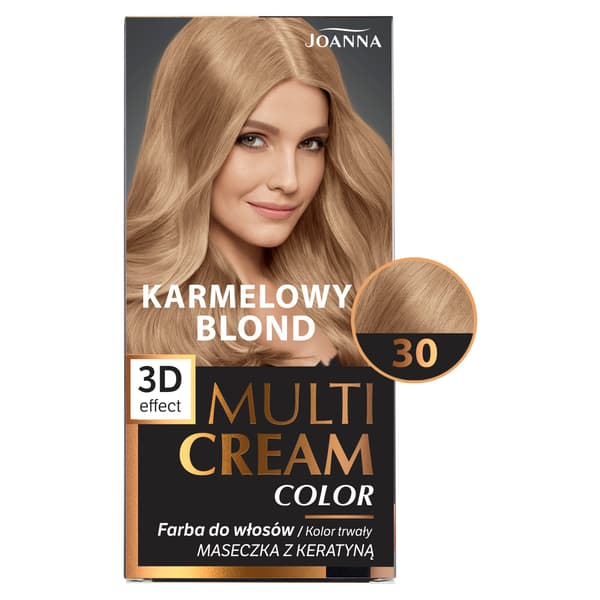 JOANNA MULTI CREAM Hårfarve 30 Karamelblond