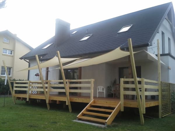 Premium vandtæt sejl 3x2,5 beige