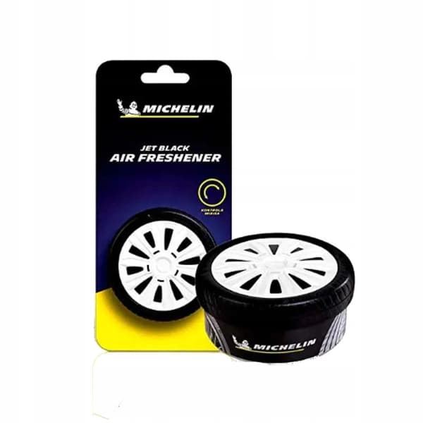 BILSCENT DÆK DÅSE JET BLACK LUFTFRISKER TIL BIL MICHELIN