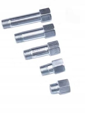 Suora sovitin GZ M8x1 / M8x1 GW L18