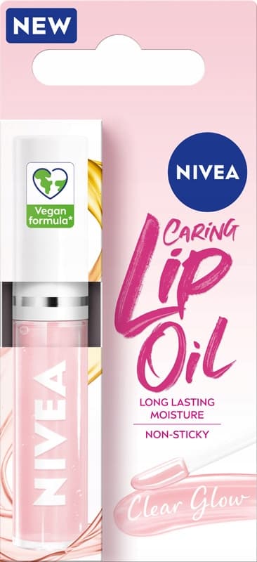 Nivea Caring Lip Oil Clear Glow 5,5 ml
