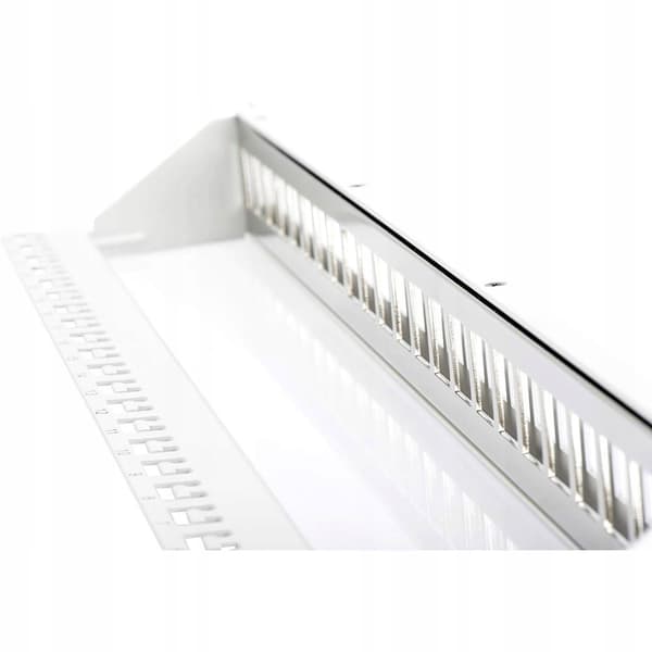 DIGITUS 19" 24-ports 1U patchpanel til Keystone-moduler (RAL 7035)