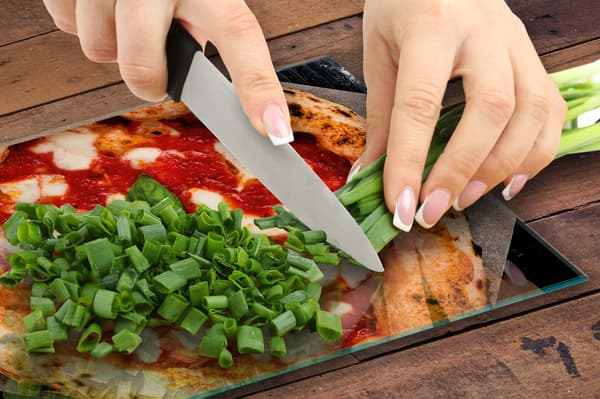 GLAS SKÆREBRÆT 35x52 PIZZA