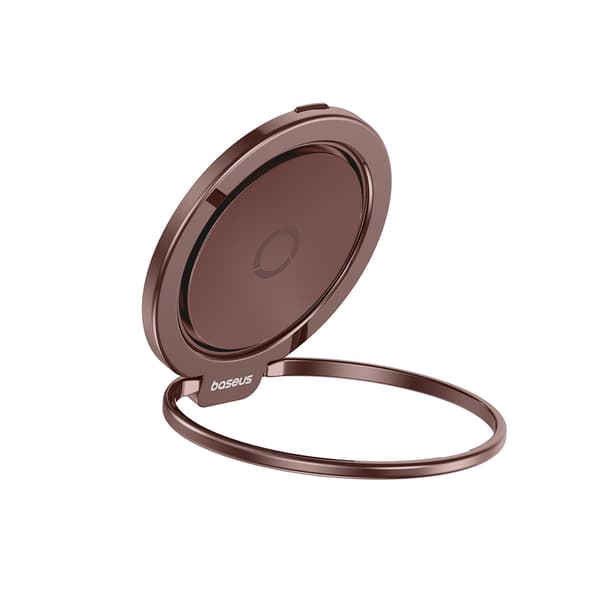 Ringholder magnetisk ring til smartphone med stativfunktion - rødguld