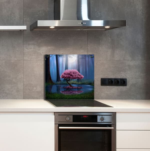 KEITTIÖN LASIPANEELI 65x60 Puu