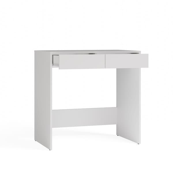 Marina 2S Skrivebord HVID