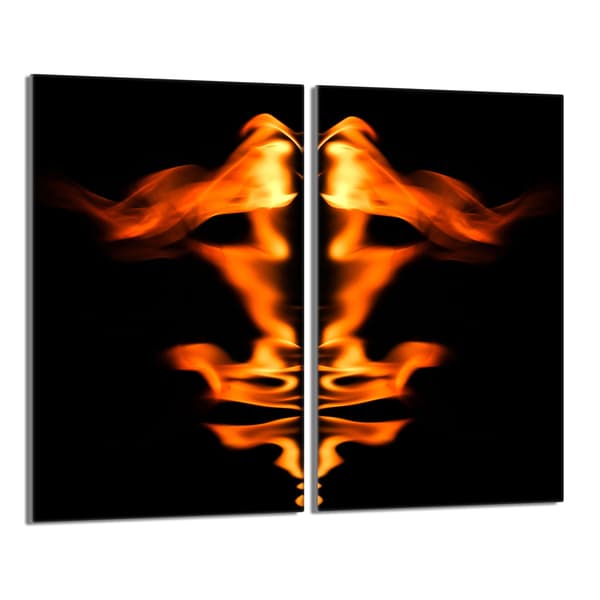 Glasbeskyttelsesplade til komfur 2x30x52 Fire