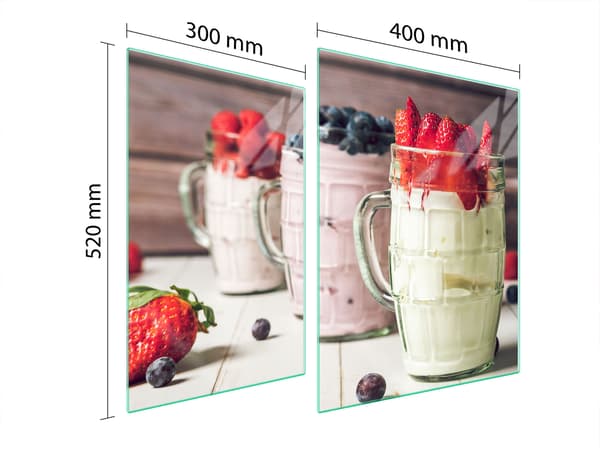 GLASSKYDDSPLATTA FÖR SPIS 70x52 DESSERT