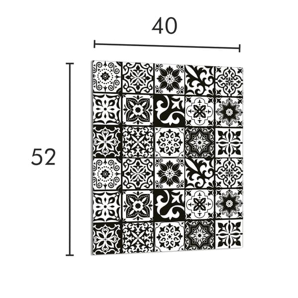 GLAS SKÄRBRÄDA 40x52 Mosaik