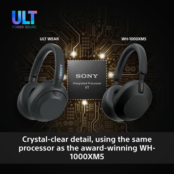 SONY WH-ULT900NB hovedtelefoner sorte