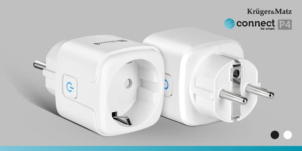 Smart WiFi Stik Kruger&Matz Connect P4 Tuya Programmerbar Timer