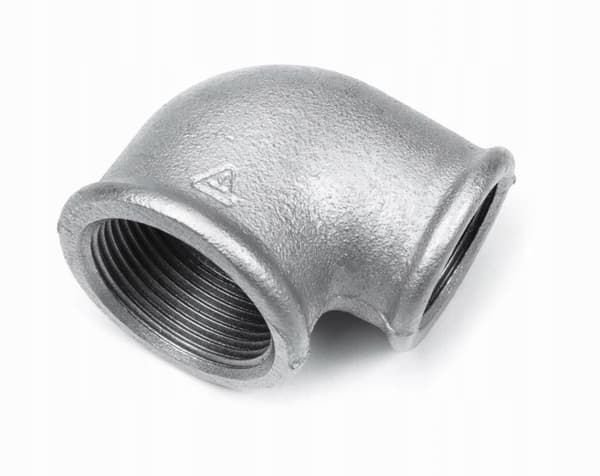 Galvaniseret reduktionskoblingsfitting 1x1/2 tum