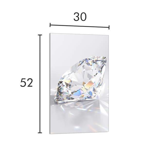 GLASSKÆREBRÆT 30x52 DIAMANT