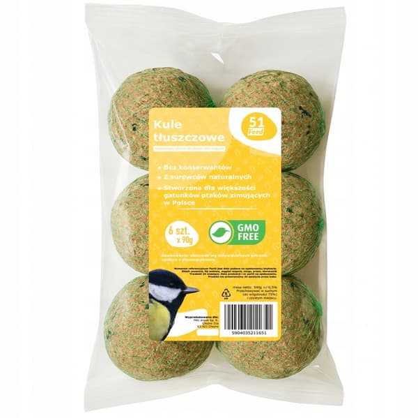 51FEED fedtkugler 6 x 90 g
