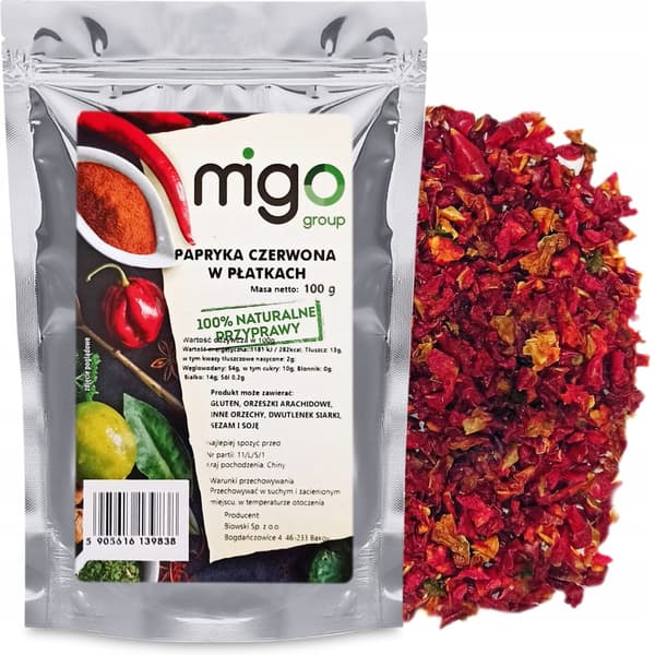 Röda pepparkorn (100g) - MIGOgroup