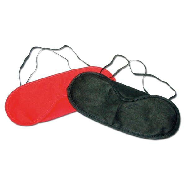 Cottelli ACCESSOIRES Silmänaamio 2 kpl musta ja punainen