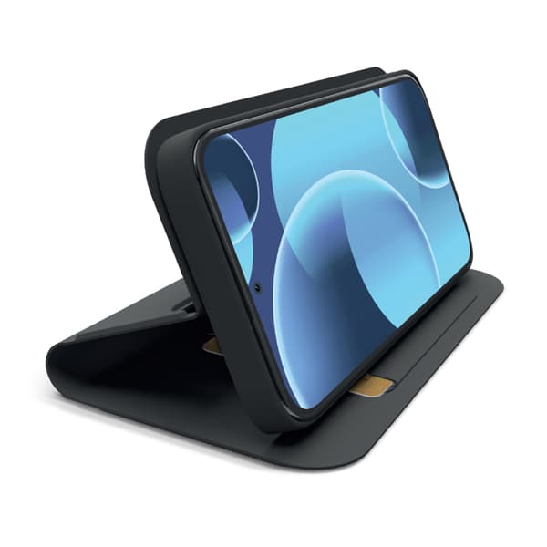 Xiaomi 17 Pro Max Pung Glat Flip-cover - Sort