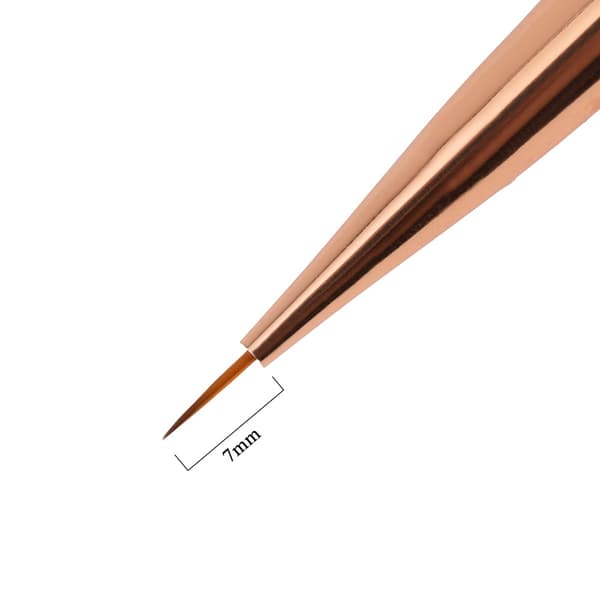 AlleLac dobbeltsidet gelpensel oval 4 7 mm til dekorationer