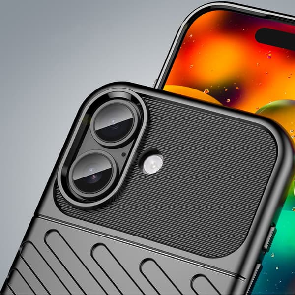 iPhone 17 Thunder-skal – Svart