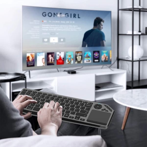 Techly langaton dual-näppäimistö BT/RF touch