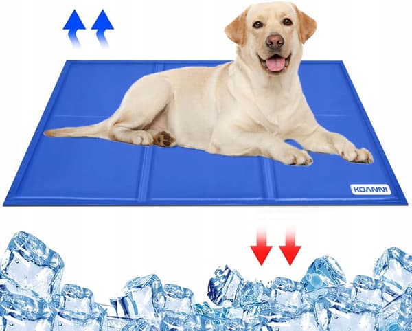 KOANNI KØLEMÅTTE TIL HUNDE- OG KATTESENG 50x40