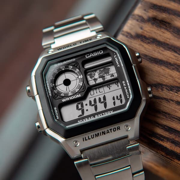 CASIO AE-1200WHD-1A (zd159a) HERRKLOCKA + ASK
