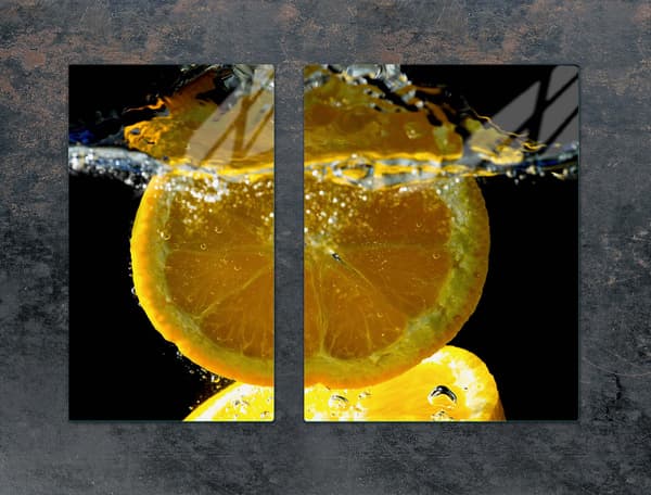 GLASSKYDDSPLÅT FÖR SPIS 70x52 CITRON