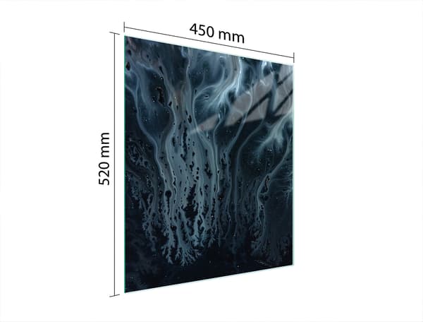 GLASSKÆREBRÆT 45x52 MARMOR