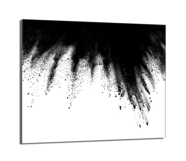 Glasbeskyttelsesplade til komfur 60x52 Explosion
